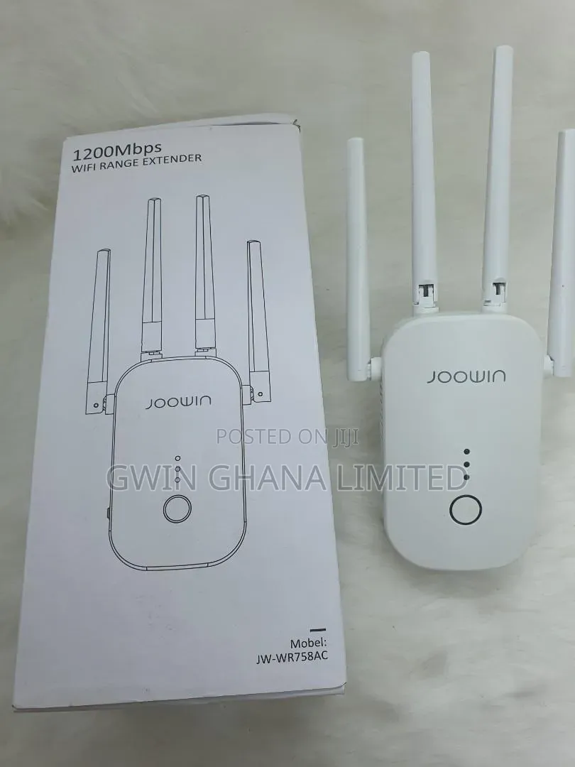 Joowin-Jw-Wr758ac High Speed ​​Wifi 1200mbps Dual Band Wifi Extender