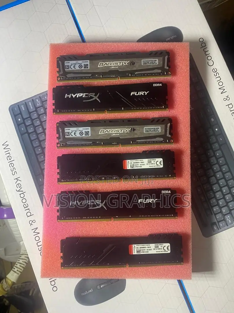 Ddr4 Rams Hyper Furry Non RGB and Other Brands