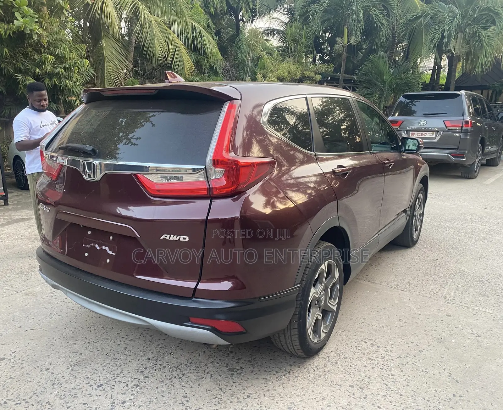 Honda CR-V EX-L AWD 2018 Maroon