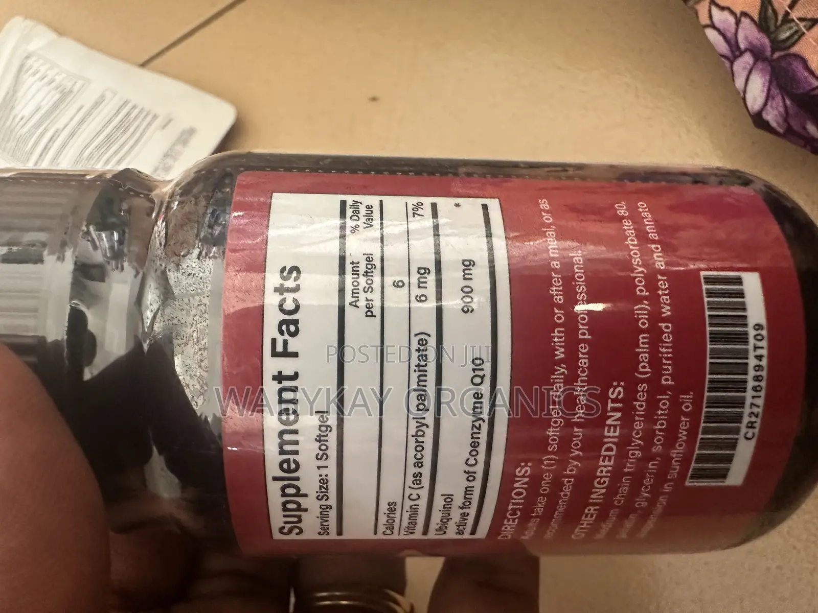 Ubiquinol 900mg