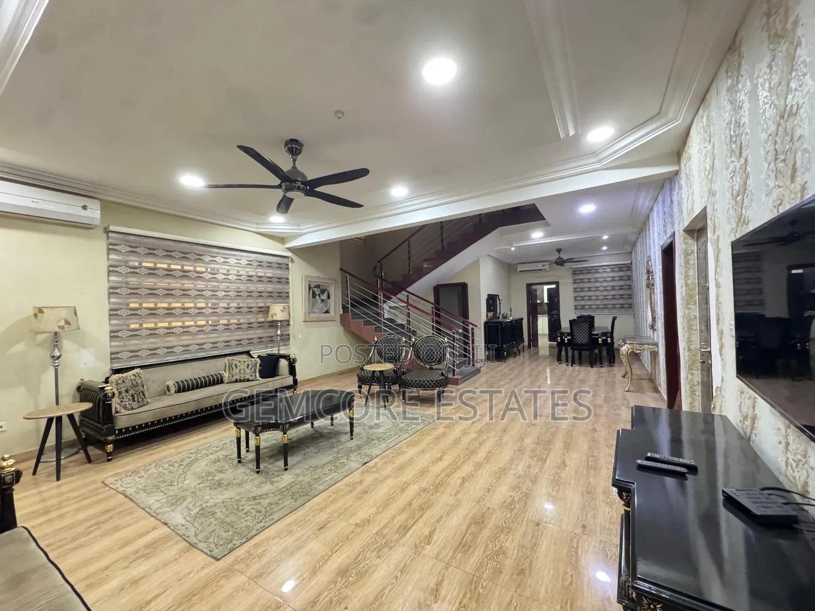 Furnished 6bdrm House in East Legon Main, Boundary Road Area for rent