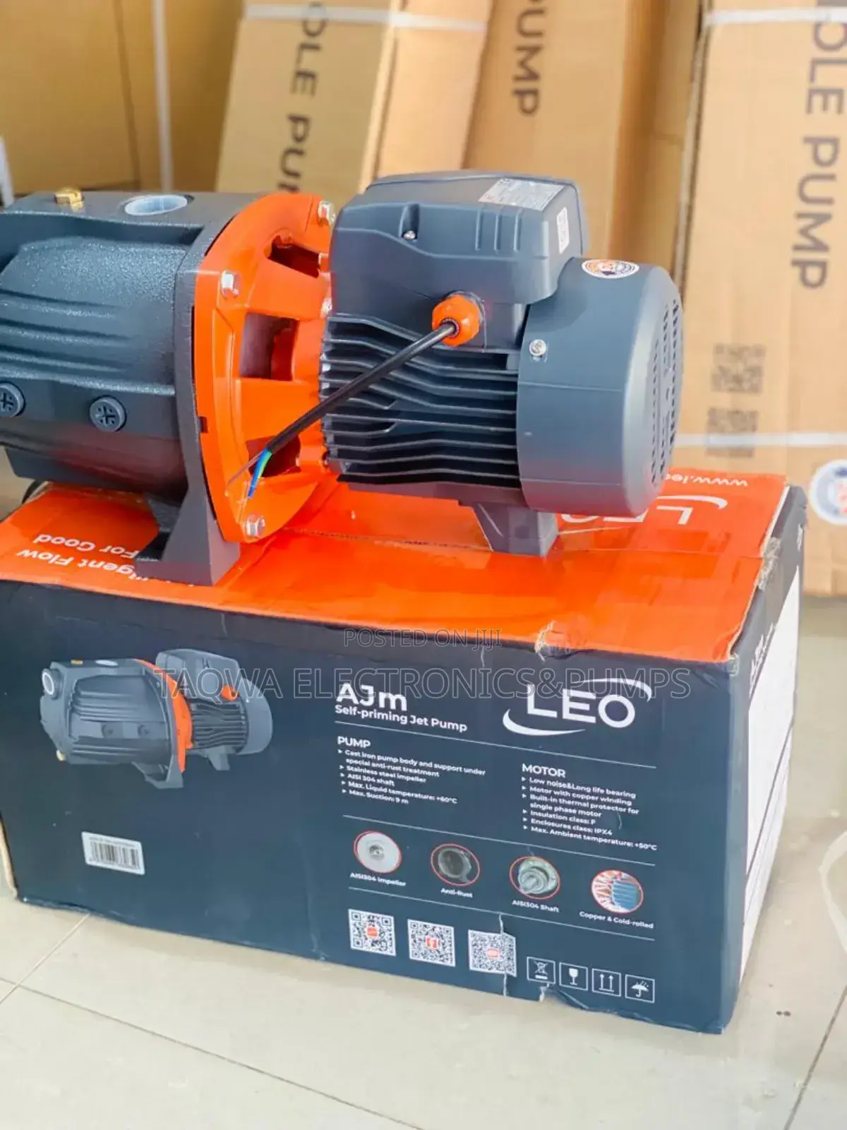 Fantastic ¬Leo 1hp Cast Pump