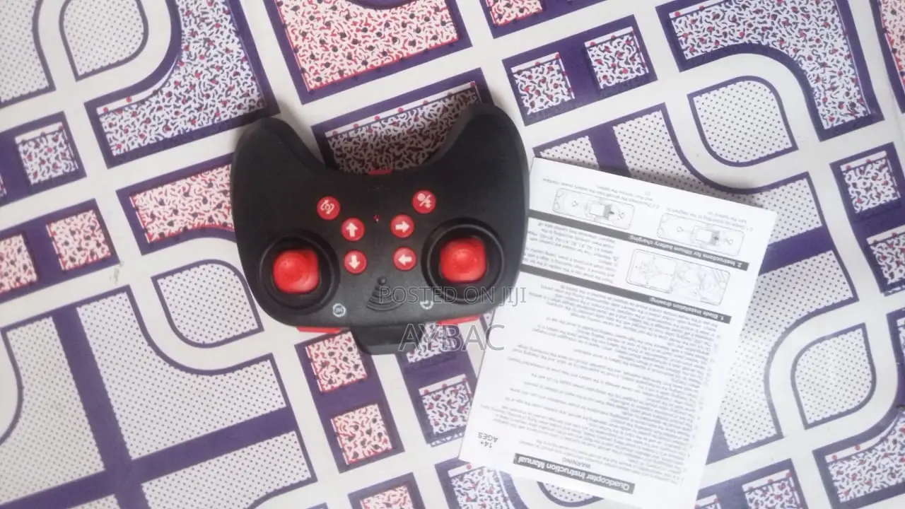 Fighter Plane Toy – Lights, Sound 360° Rotation