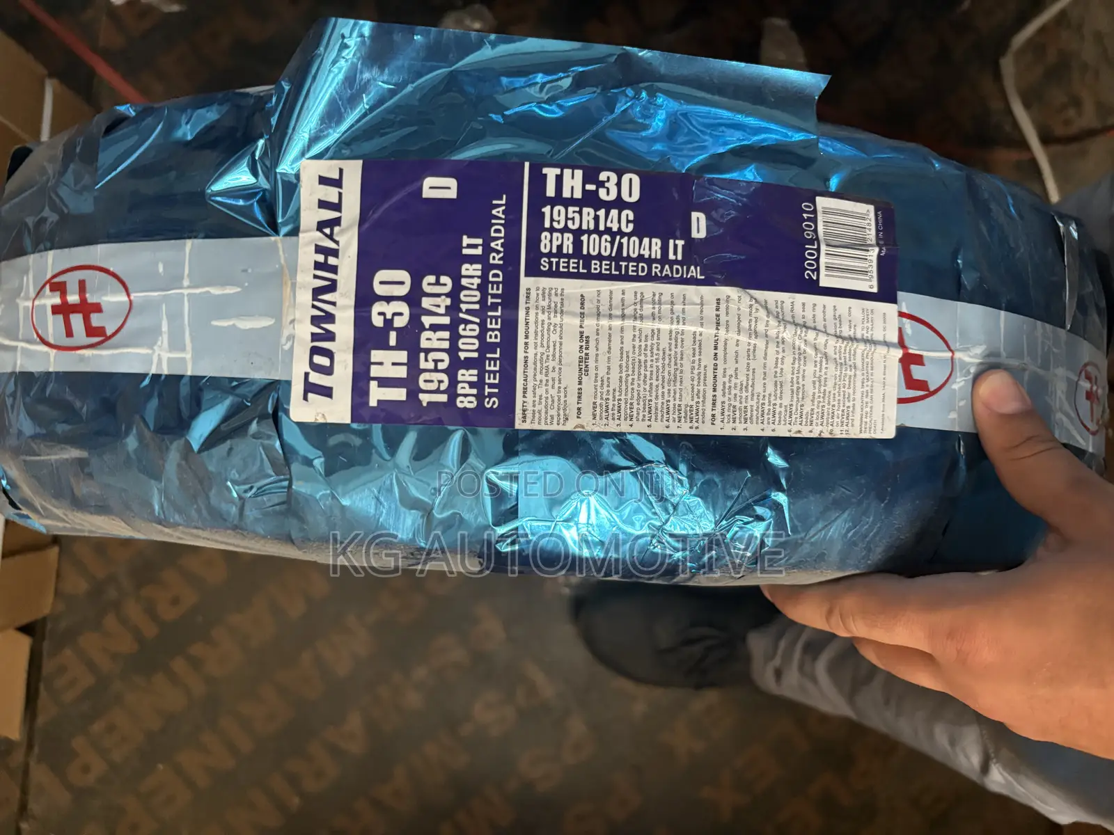 195/R14c Tyre