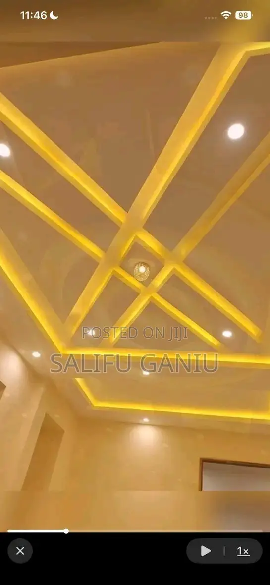 Double Layer Pop Ceiling for Dramatic Effect