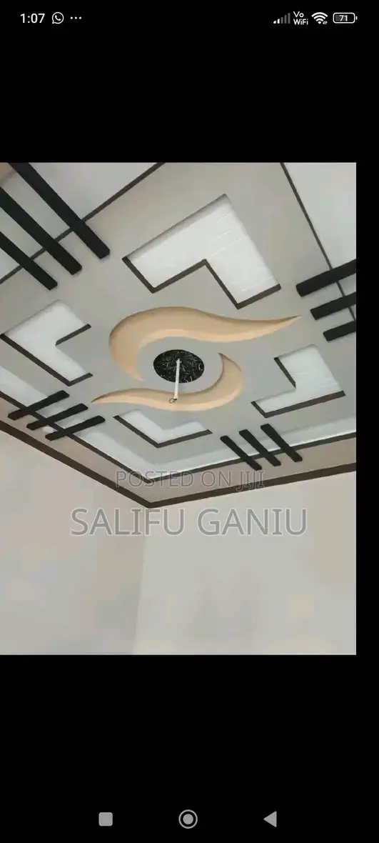 Double Layer Pop Ceiling for Dramatic Effect