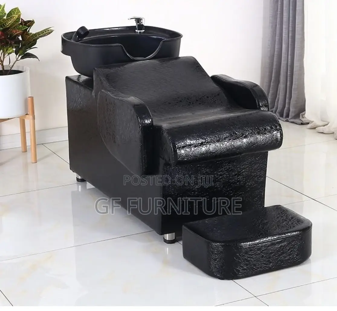 Shampoo Backwash Unit With Footrest
