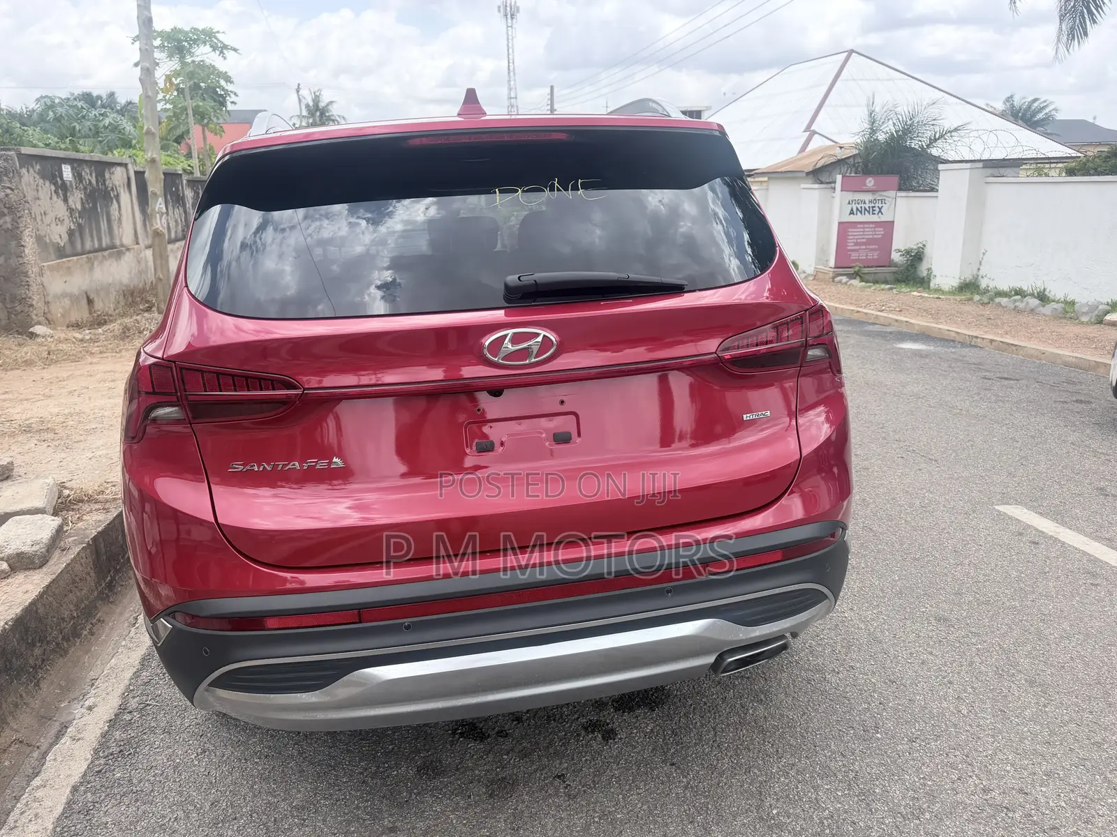 Hyundai Santa Fe 2021 Red