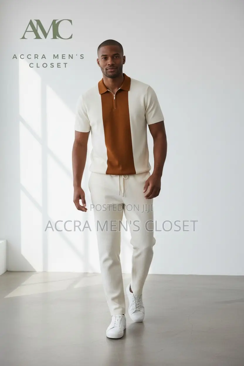 Men's Shirt Trouser Sets, Polo Shirts, Jogger Sets Casual Wear