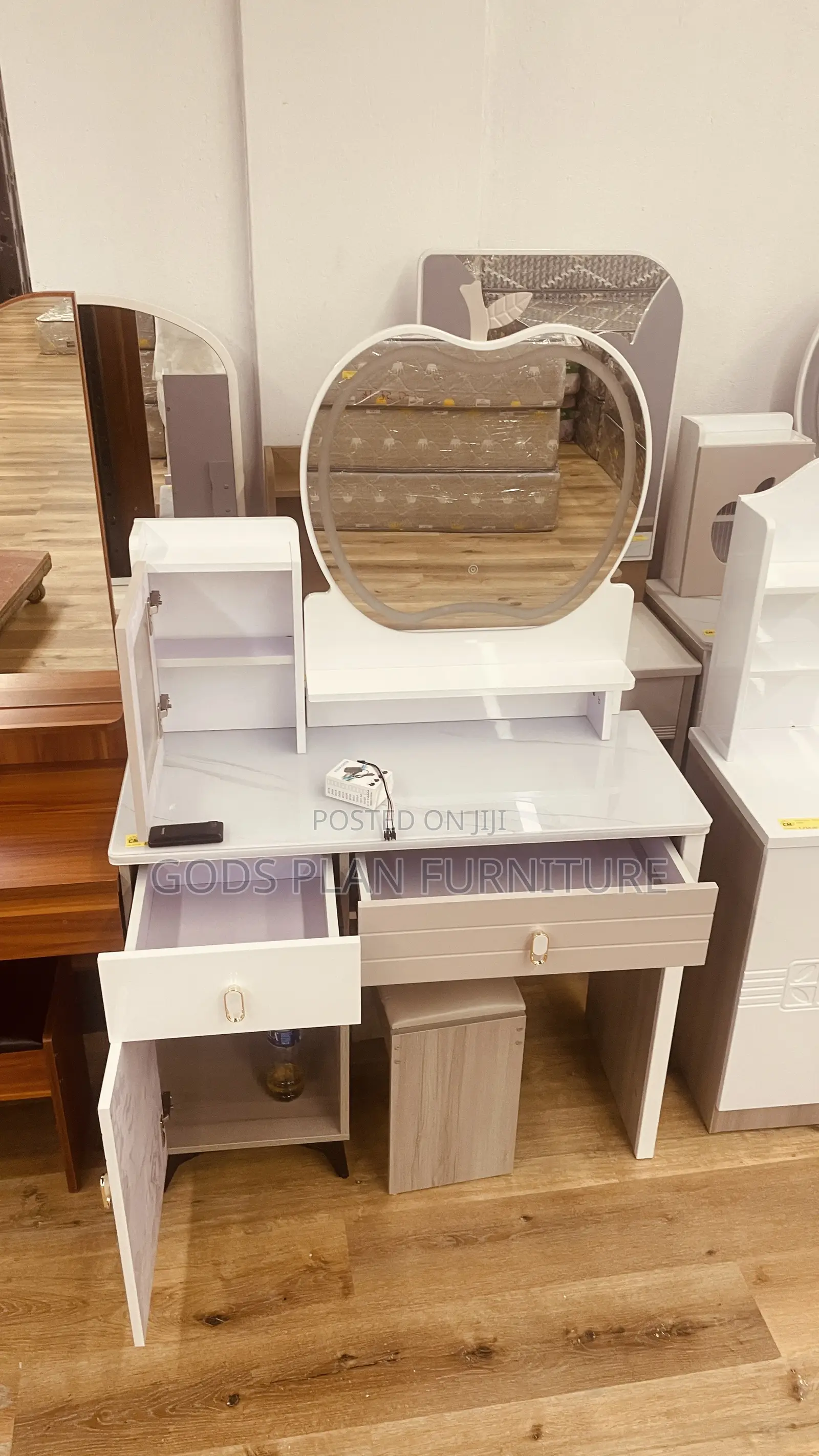 Modern Led Light Dressing Mirror