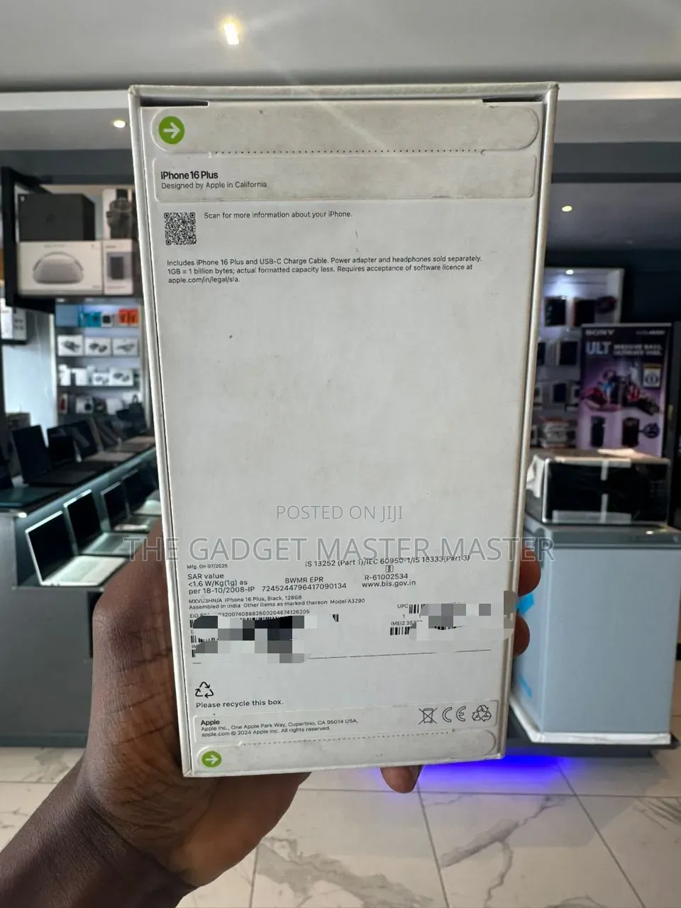 New Apple iPhone 16 Plus 128 GB