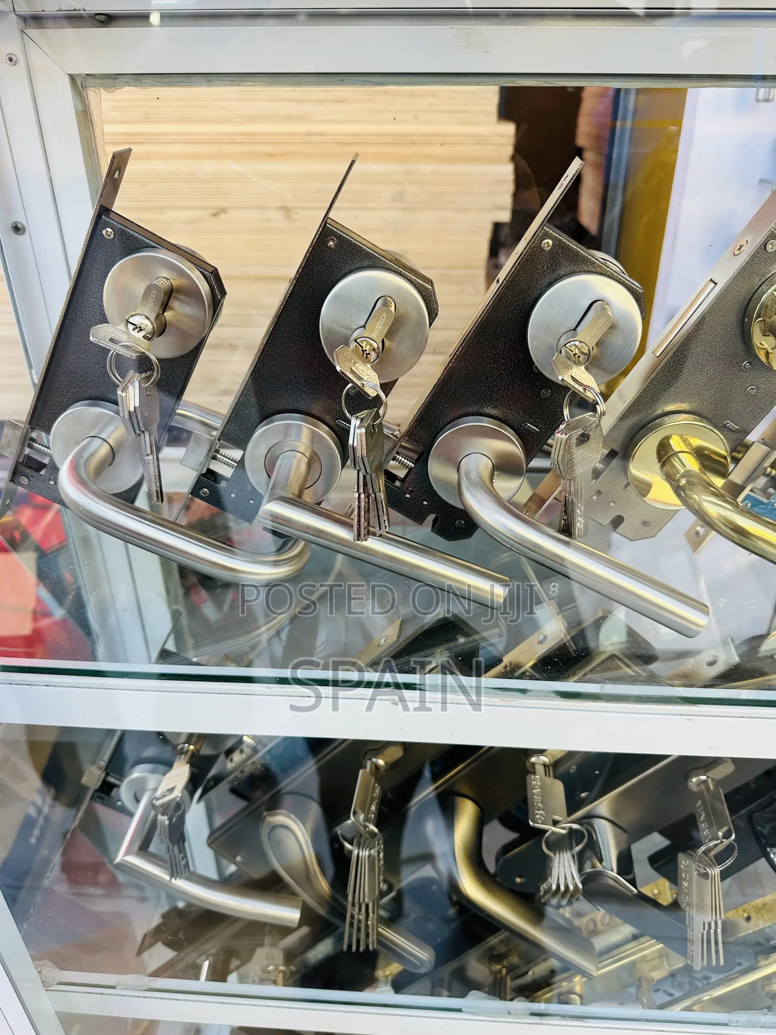 Security Door Lock With Handles (Door Lock)