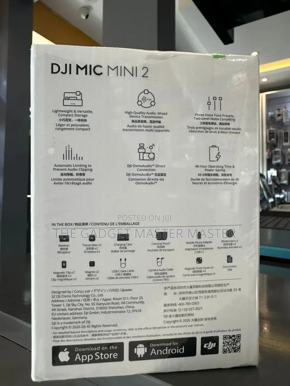 Dji Mic Mini 2 Compact 2-Person Wireless Microphone System