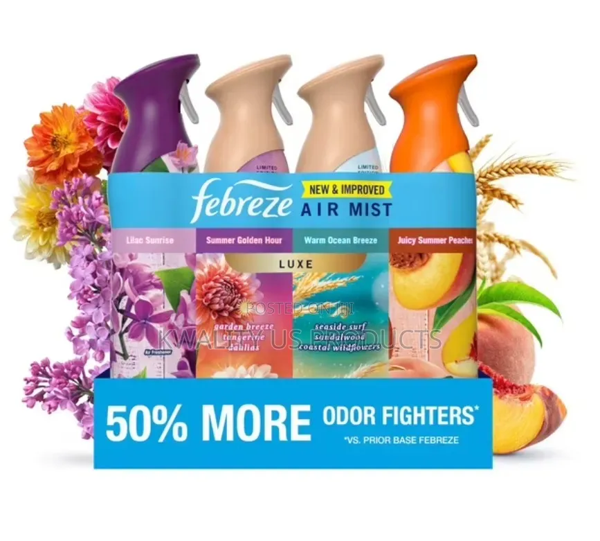 Febreze Air Mist Variety Pack - 4 Pack