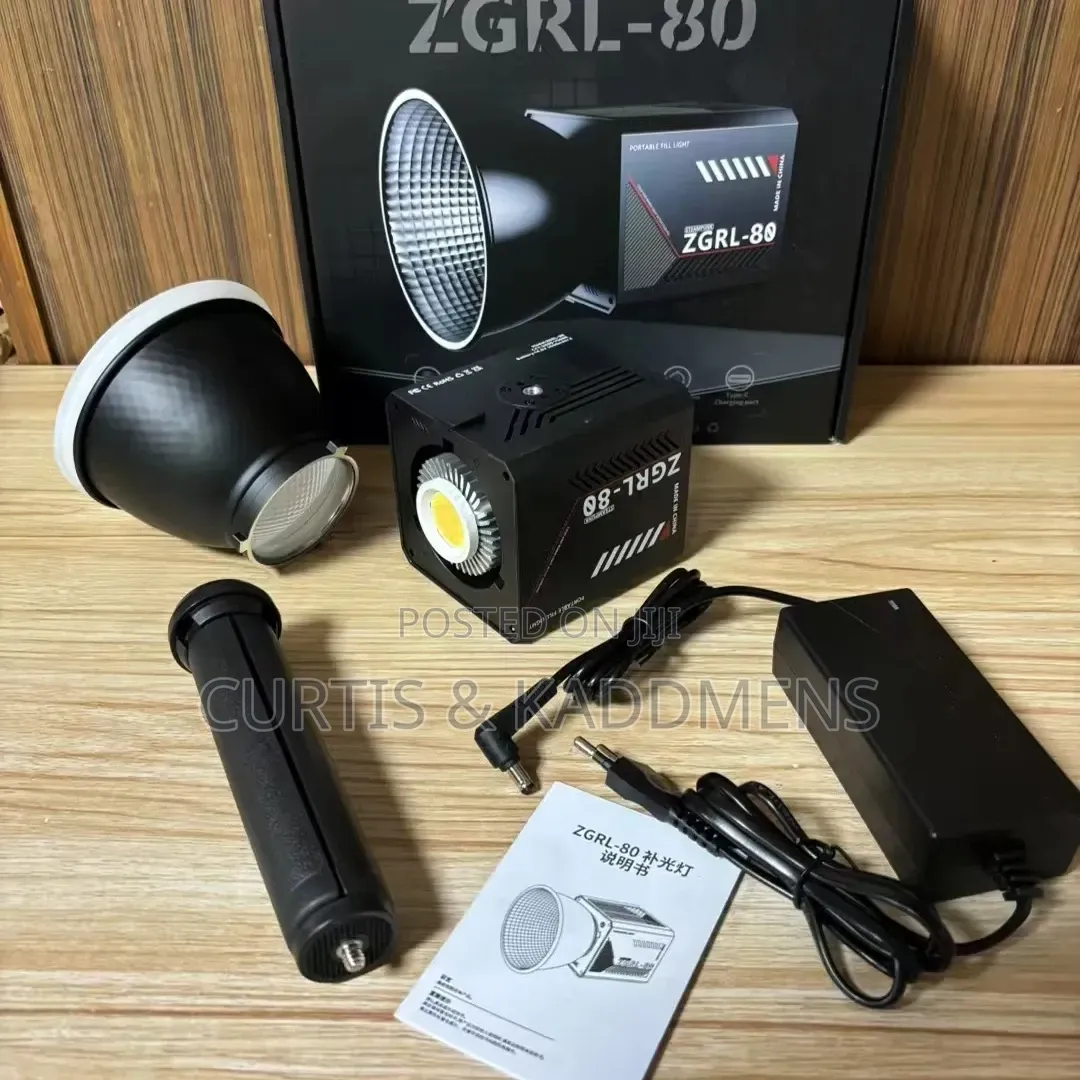ZGRL 80w Cob Led Rechargeable Lights With Inbuilt Battery