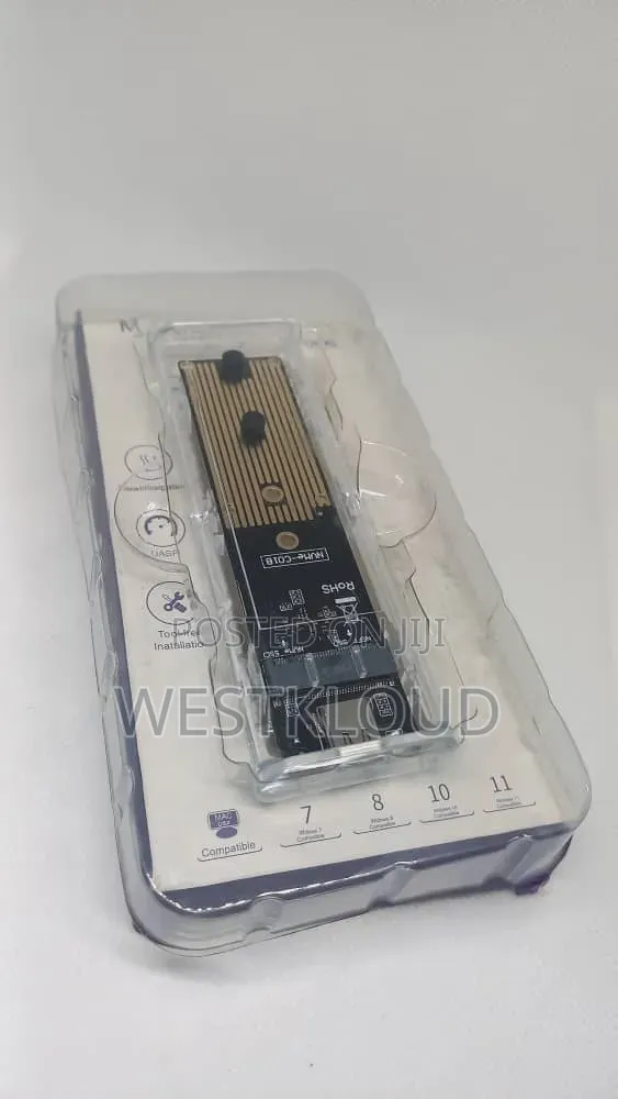 Dual Protocol Sata/Nvme Converter Reader Case