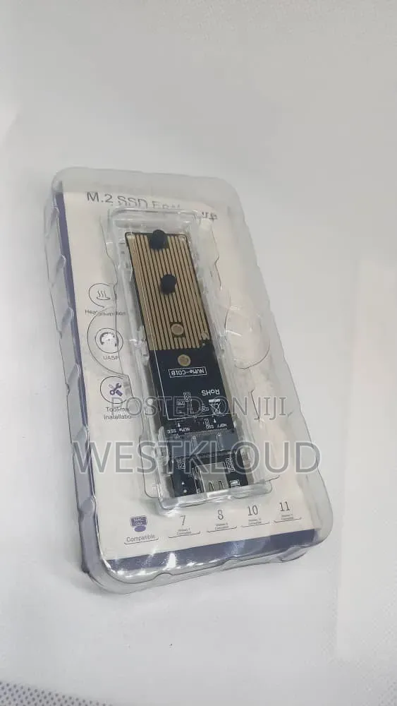 Dual Protocol Sata/Nvme Converter Reader Case