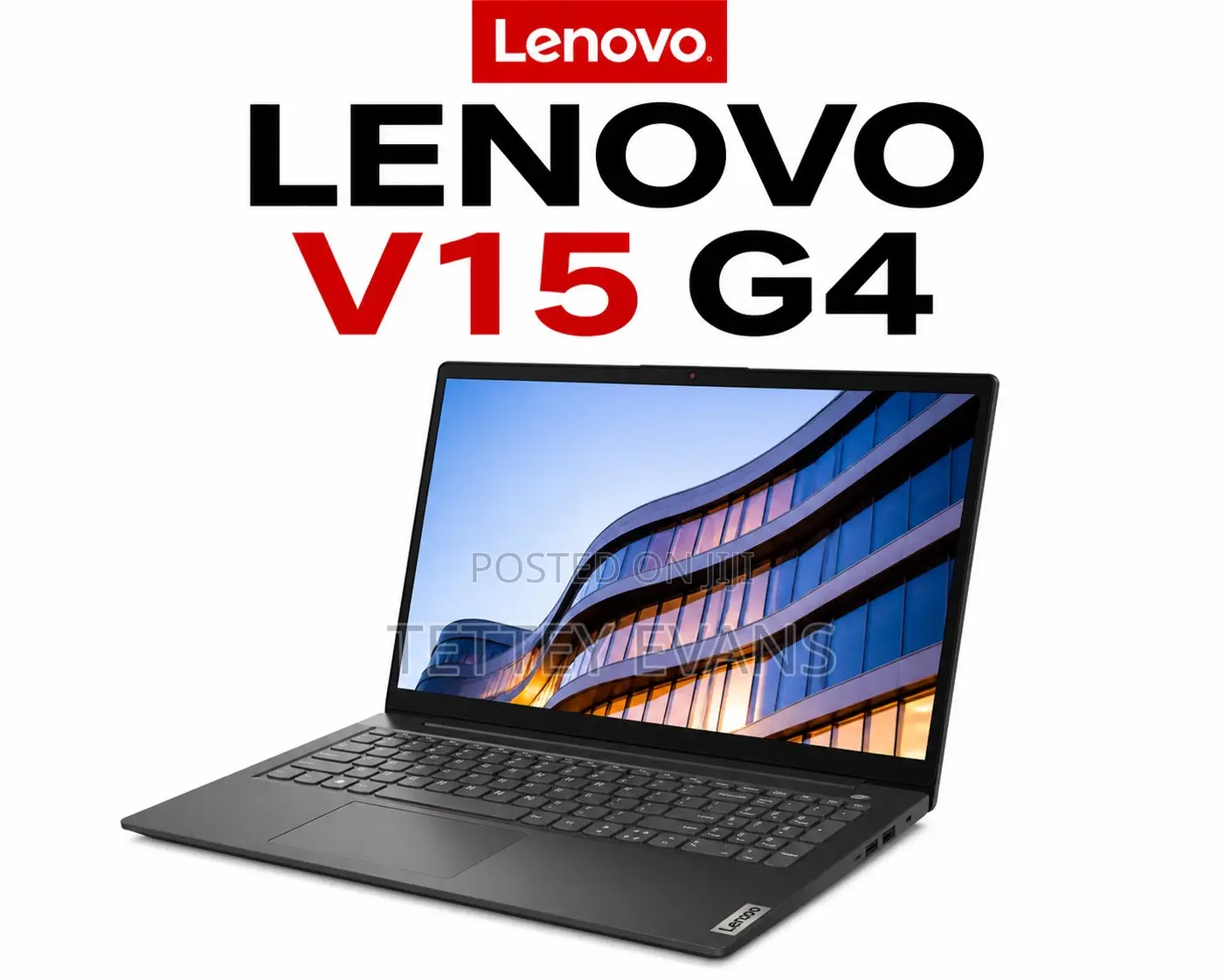 New Laptop Lenovo V15 G4 8GB Intel Core i3 SSD 256GB