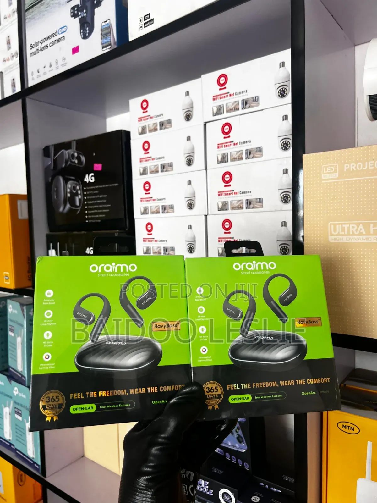 Oraimo Openarc Open-Ear Wireless Earphones
 (100)