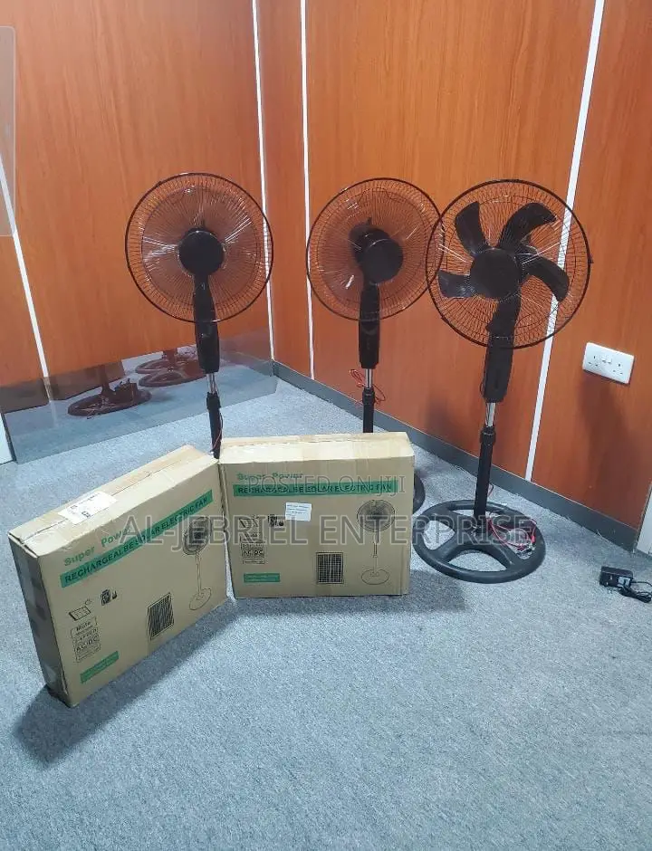 Rechargeable Solar Electric Fan