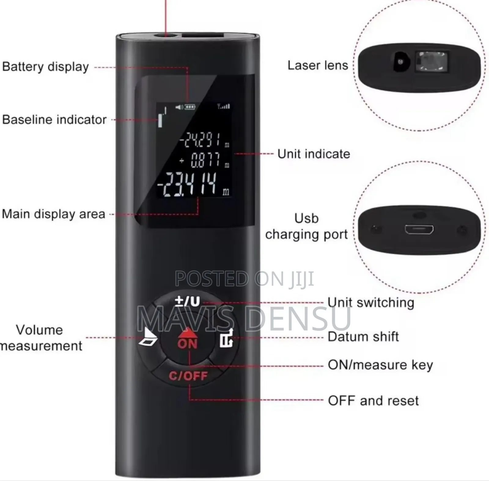 Laser Measuring Tape