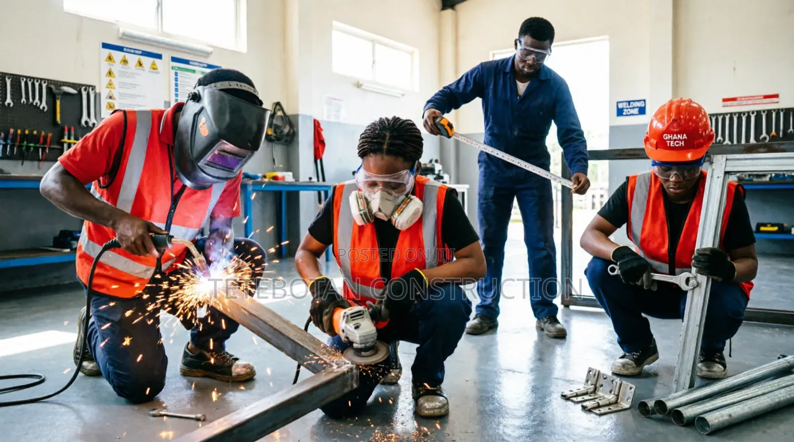 Metal Fabrication Practical Training Admission in Progress