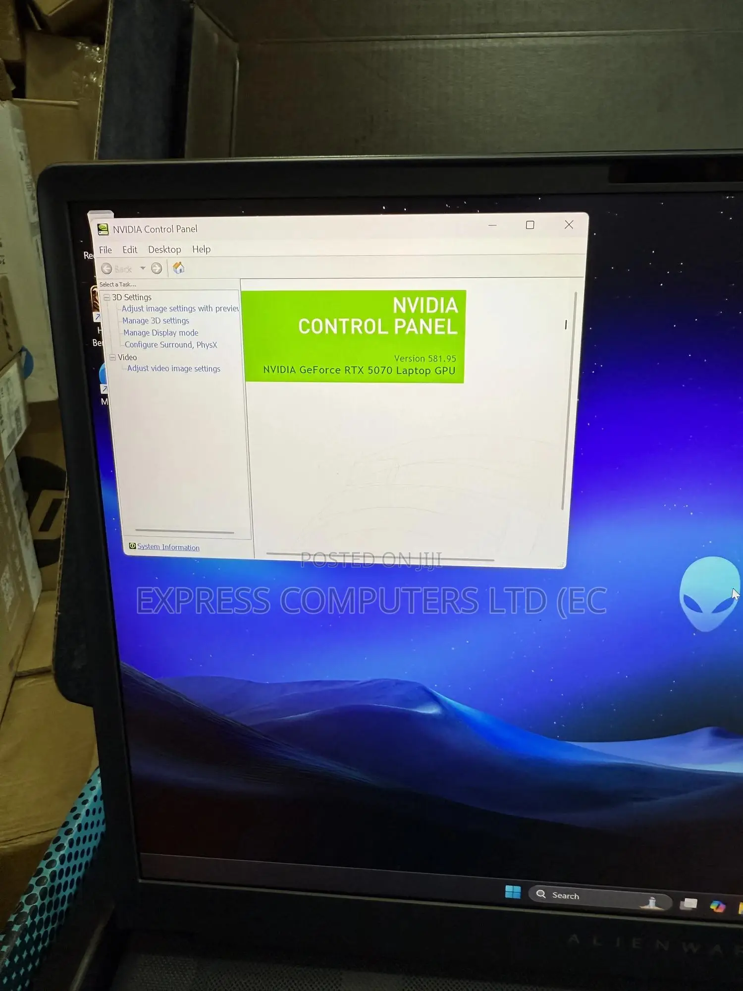 Laptop Alienware 18 Area-51 32GB Intel Core Ultra 9 SSD 1T
