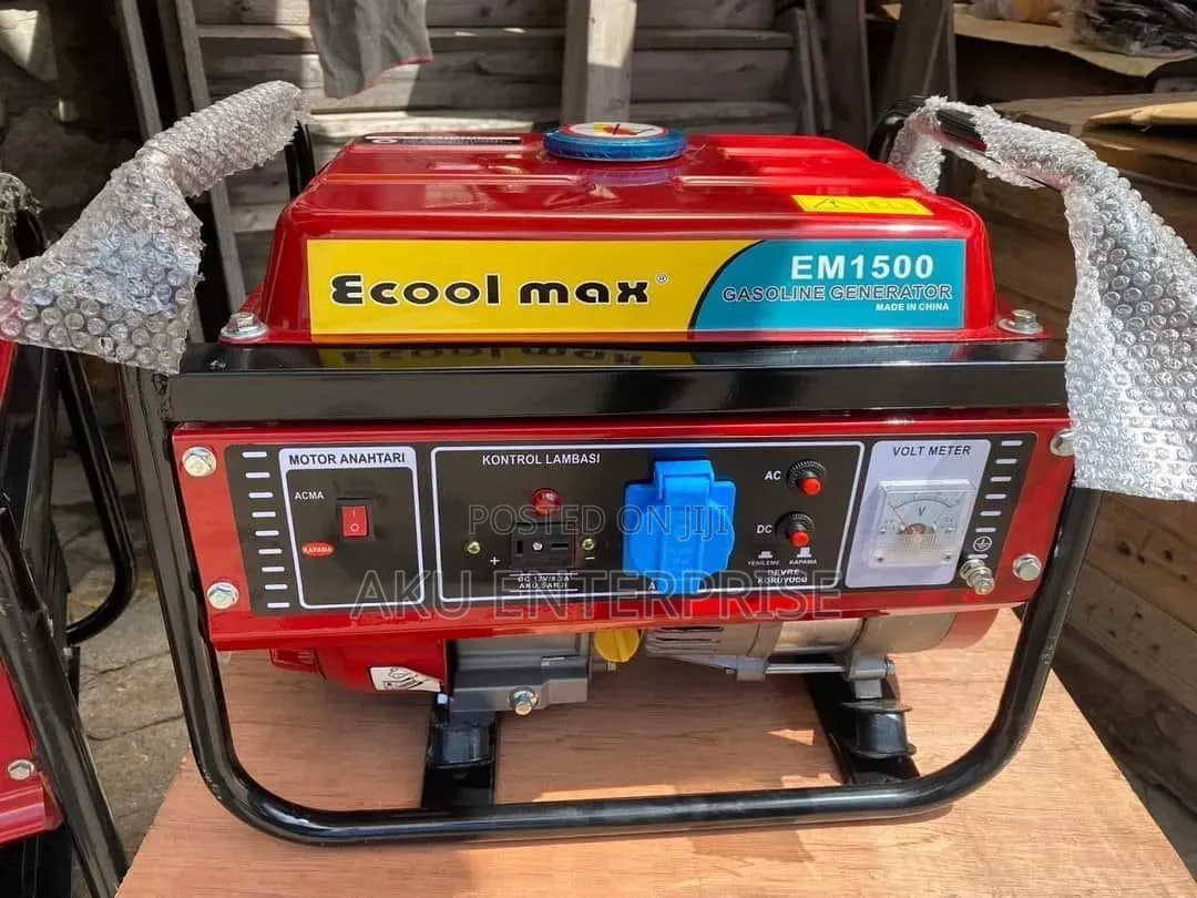 Ecool Max ( Em 1500 ) 1.5 Kva Gasoline Generator