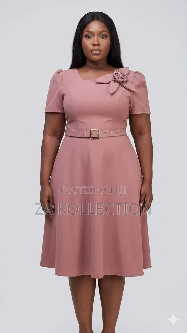 Moderna Ladies Flare Office Dress