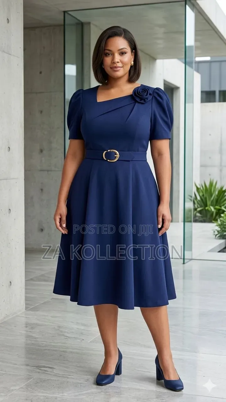 Moderna Ladies Flare Office Dress