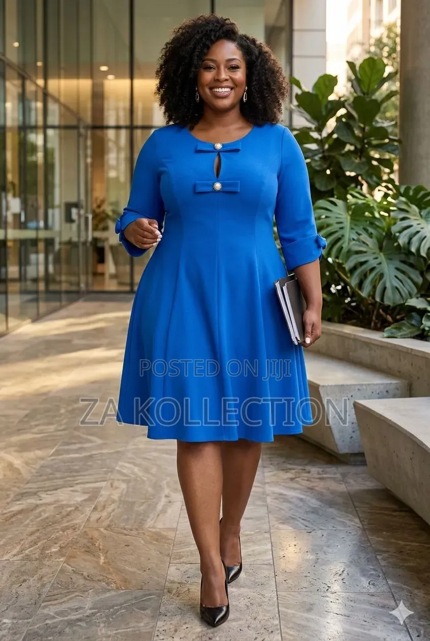 Moderna Ladies Flare Office Dress