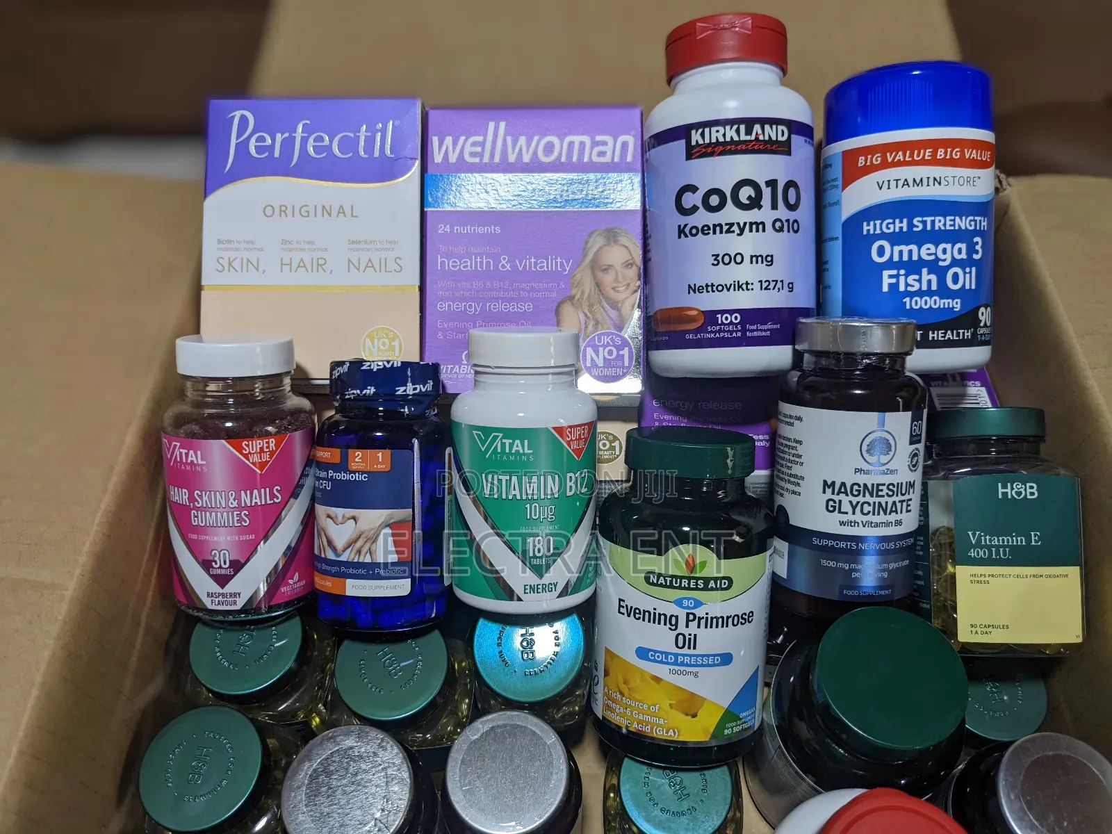 Suppliments Like Vitamin E , Prrfectil, Wellwoman