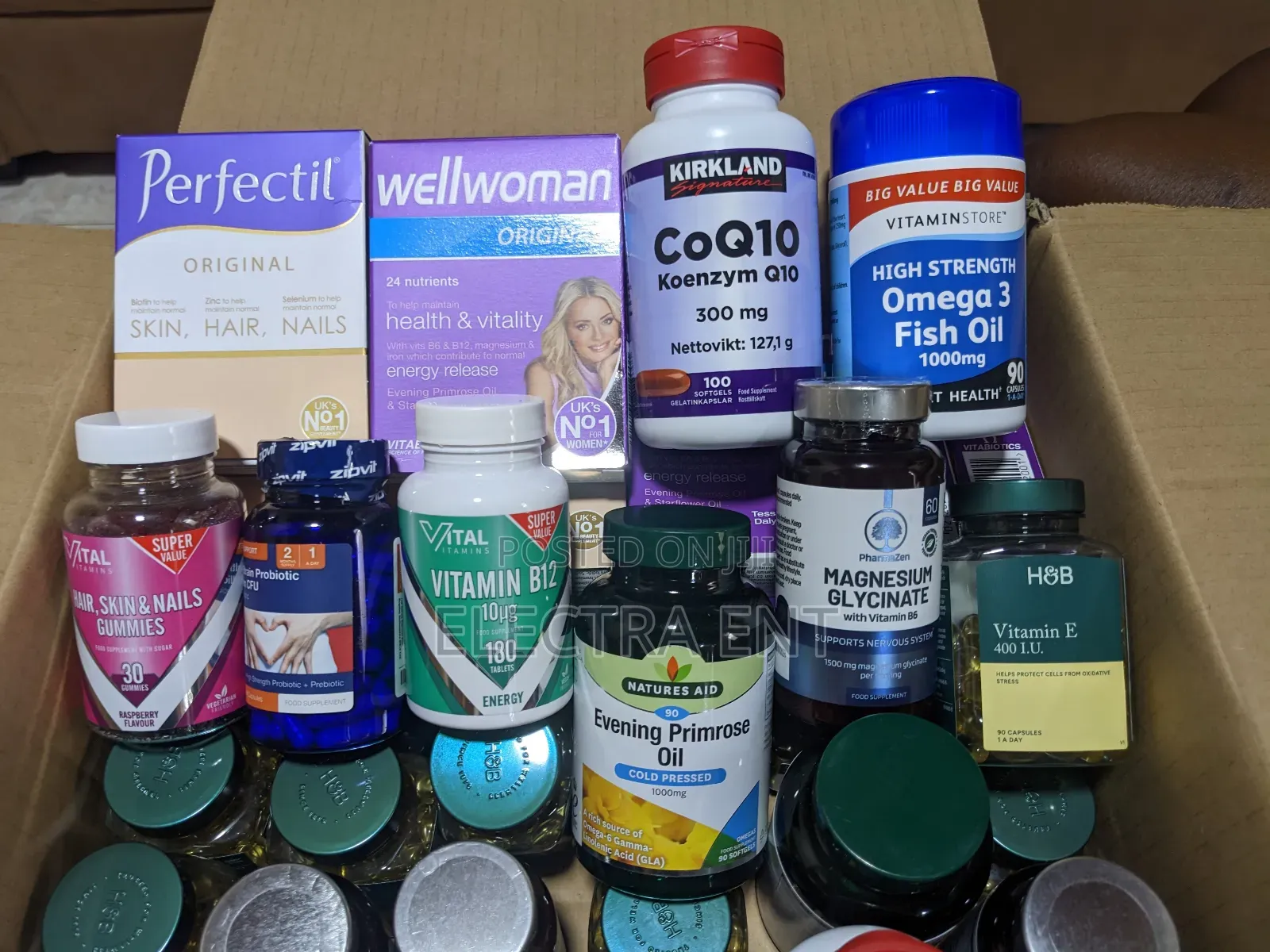 Suppliments Like Vitamin E , Prrfectil, Wellwoman