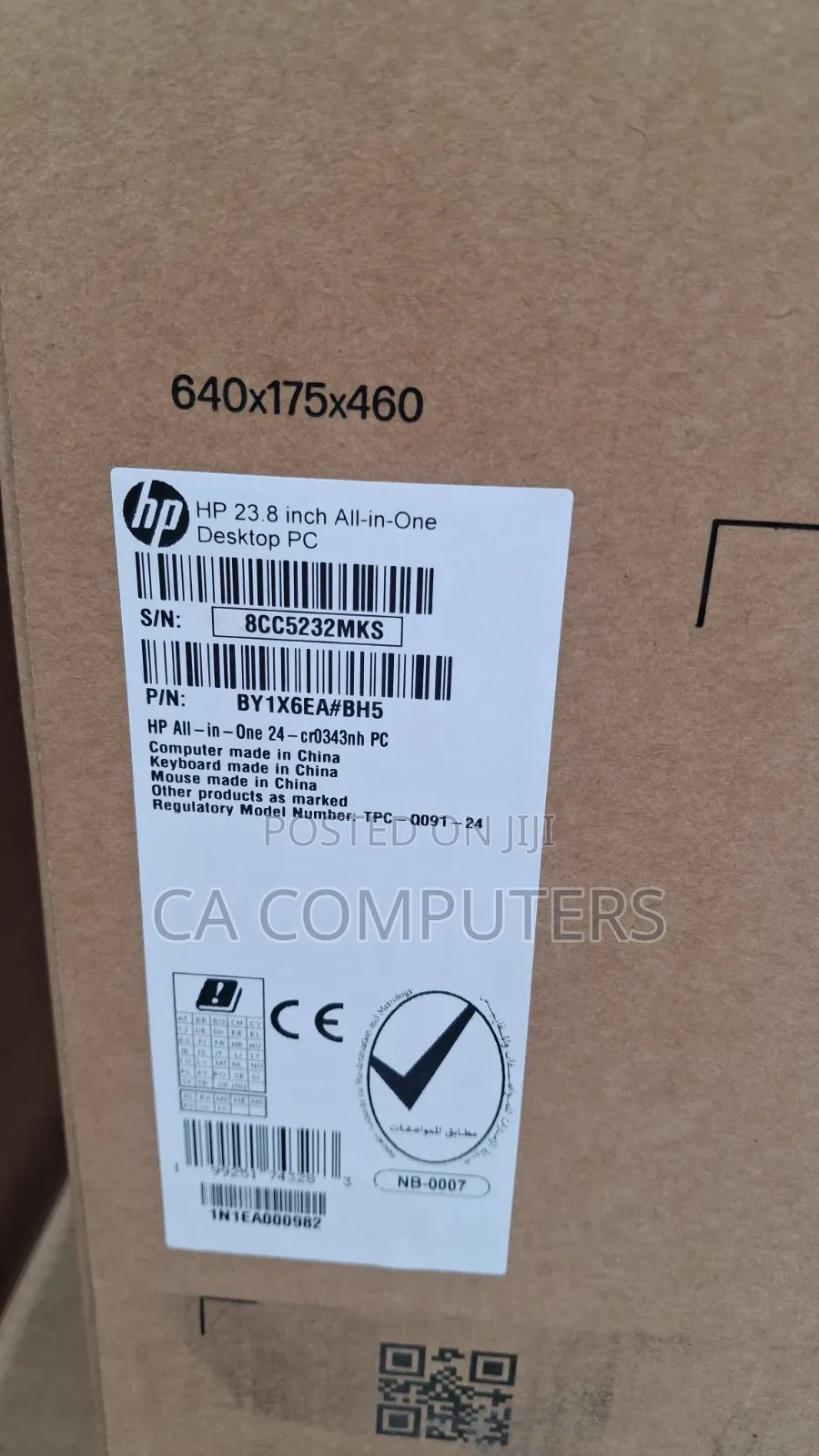 New Desktop Computer HP AiO 24 8GB Intel Core i5 SSD 512GB