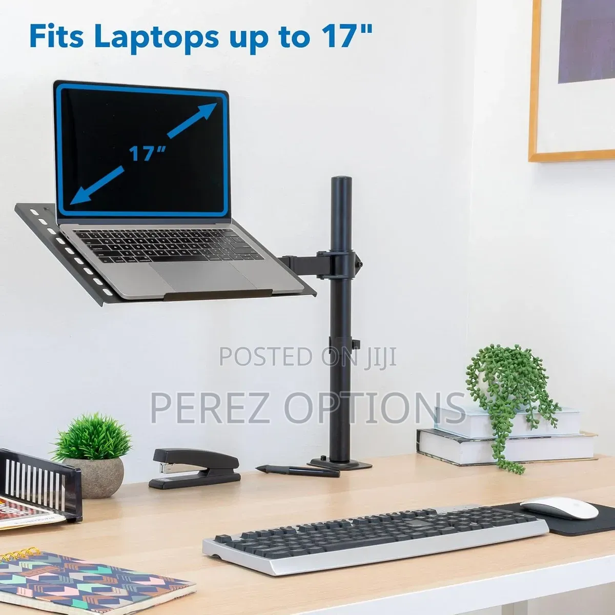Laptop Desk Mount, Fully Adjustable Ergonomic Laptop Arm