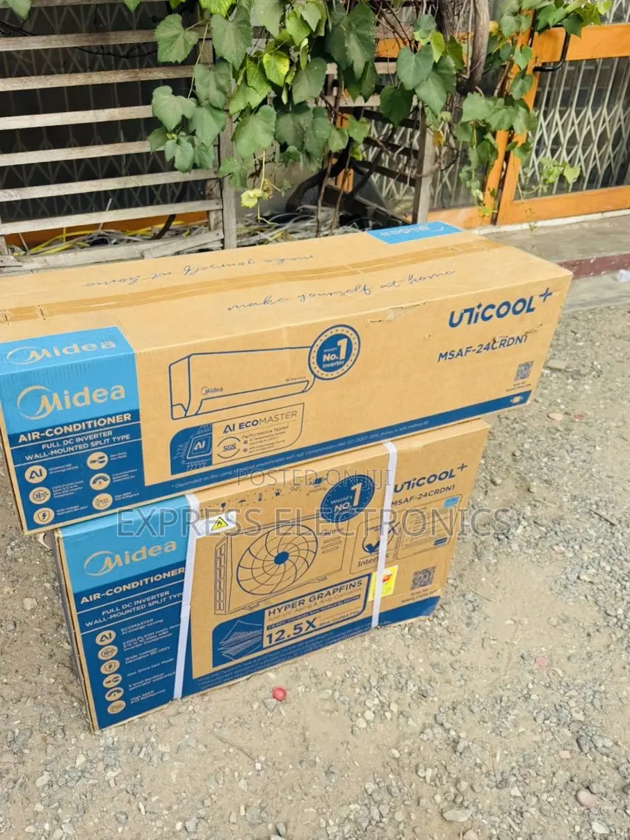 Eco Mode Function Split R410 Gas Midea 2.0hp