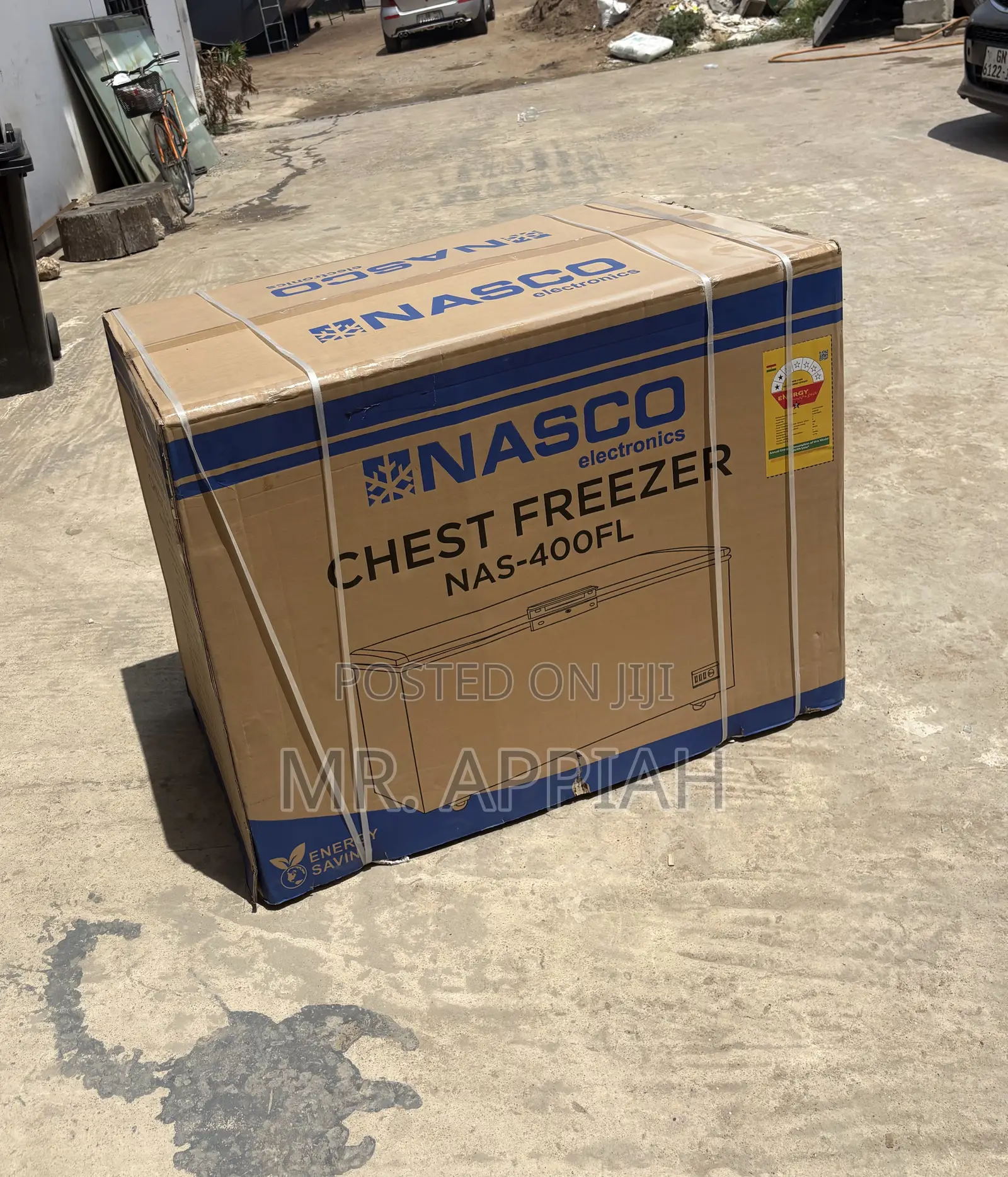 Quality Nasco Single Door Electric Chest Freezer(Nas-400fl) 