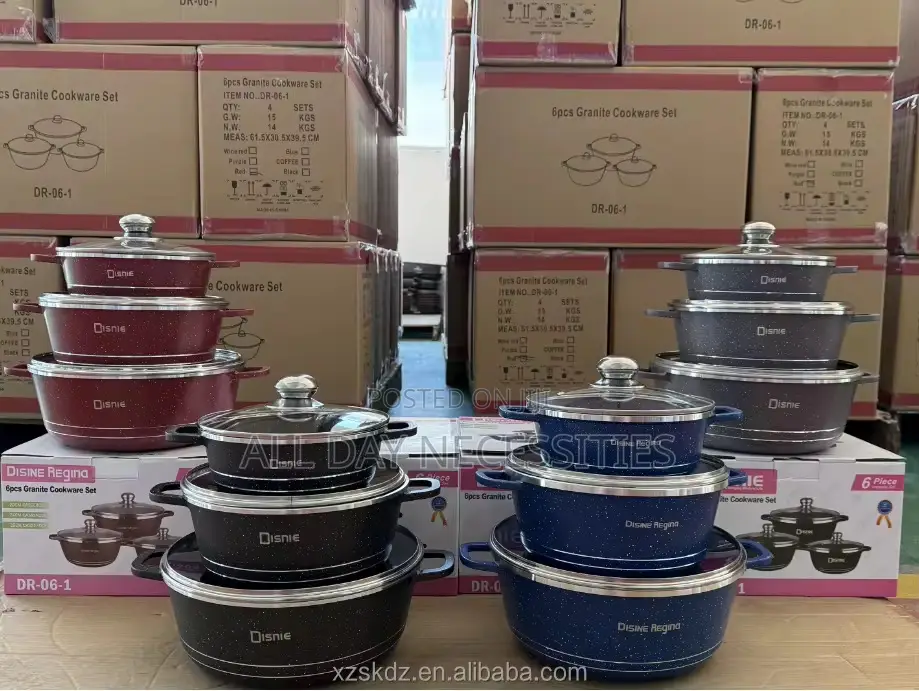 3 in 1 Granite Nonstick Cookware