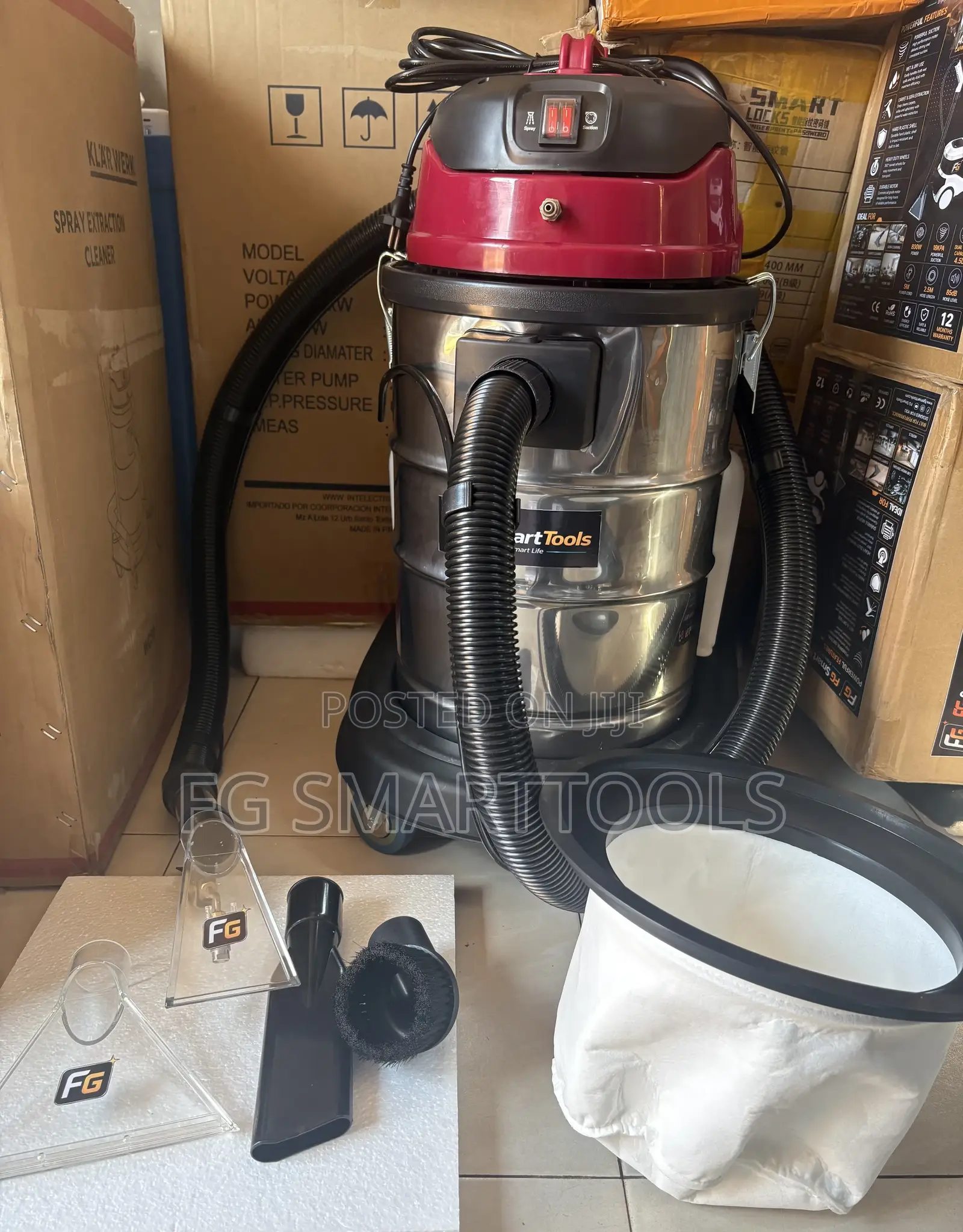Wet Dry Vacuum Cleaner and Extractor 3in1