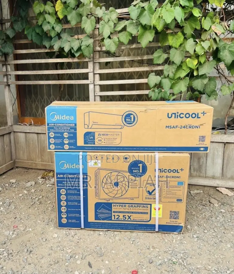 Get Affordable Midea 2.0hp Inverter Air Conditioner(White)