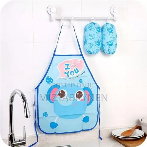 Reusable Kids Apron - Blue