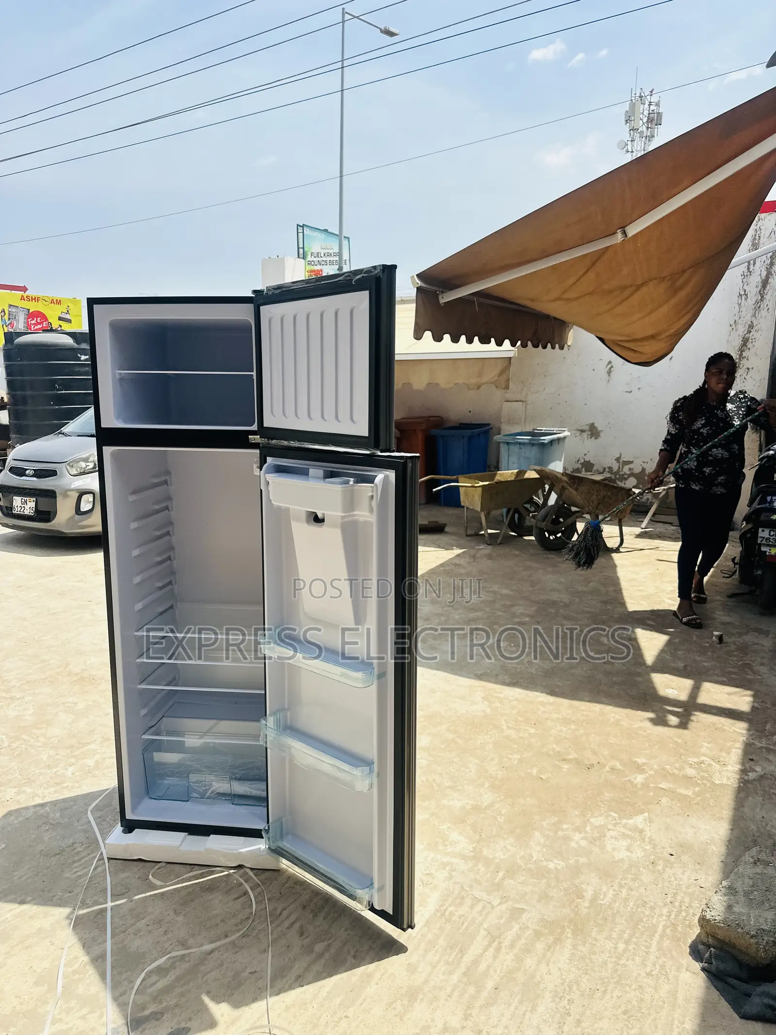 Eco Mode Function Split Nasco Nasf2-320fld Fridge