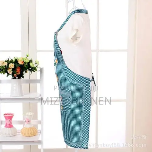 Reusable Adults Kitchen Apron - Green