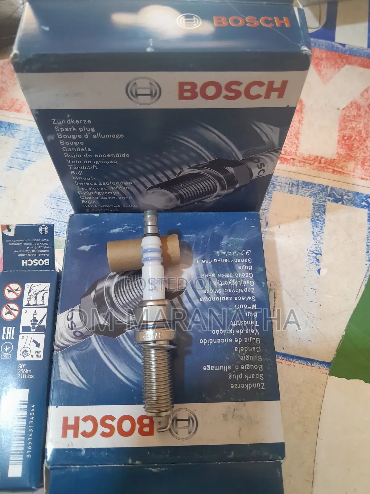 Bosch Spark Plugs 14 Spanner