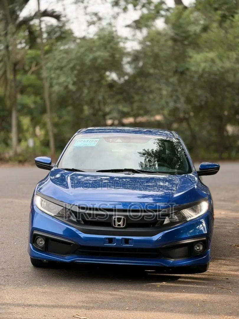Honda Civic Sport Sedan 2019 Blue