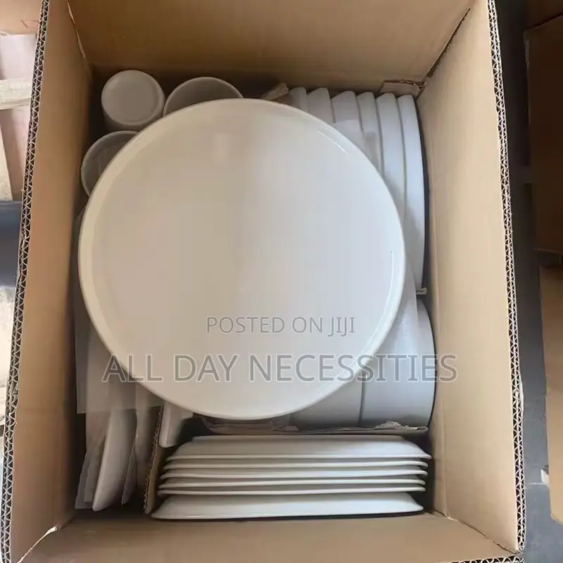 45-60pcs Ceramic Bowl, Plate and Cups