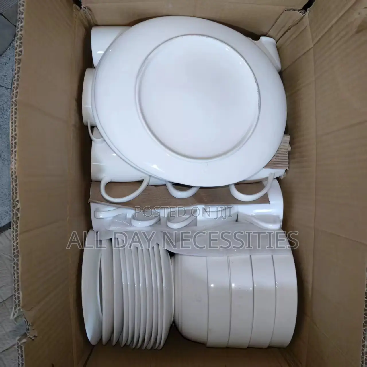 45-60pcs Ceramic Bowl, Plate and Cups