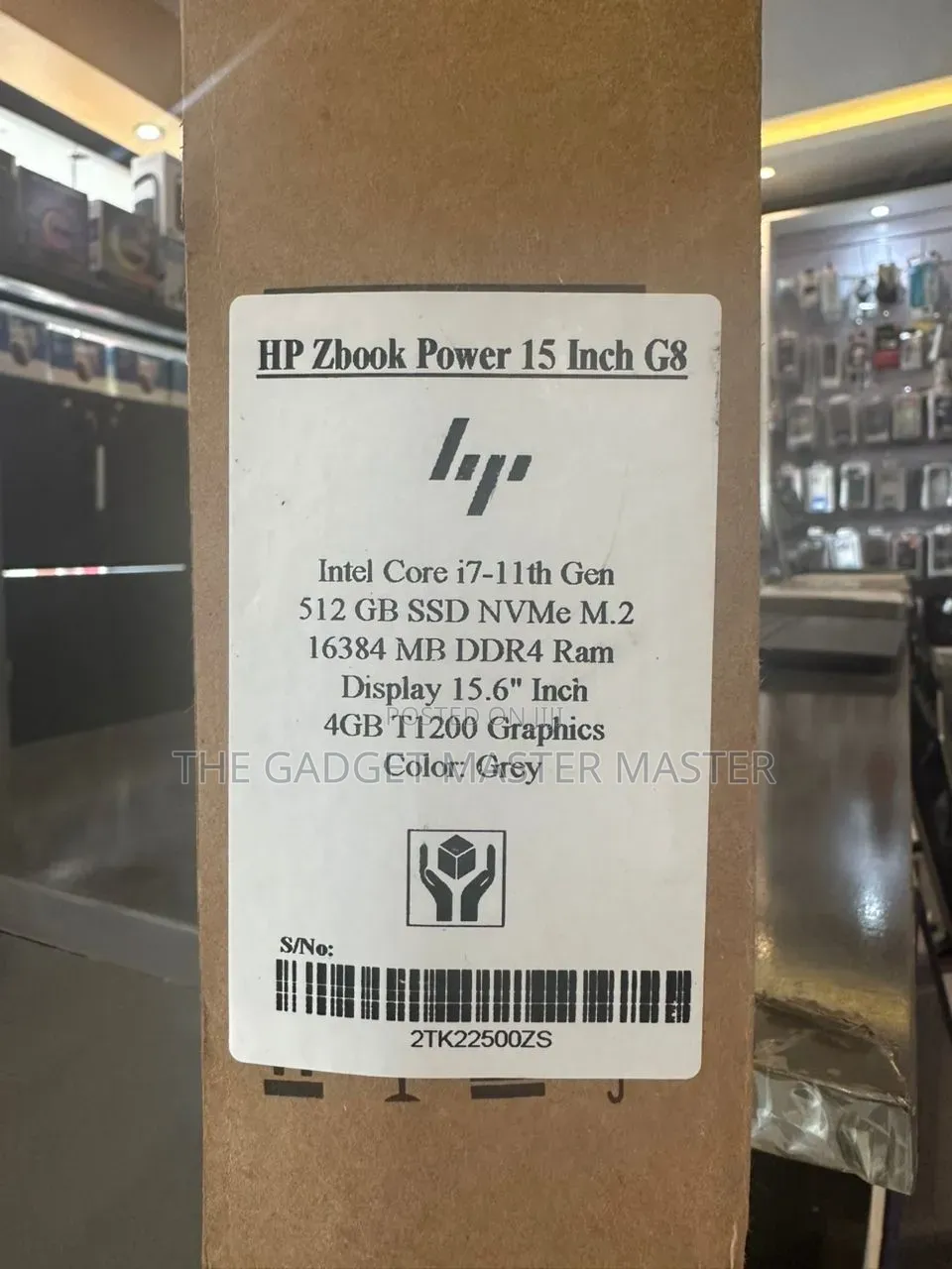 New Laptop HP ZBook 15 16GB Intel Core i7 SSD 512GB