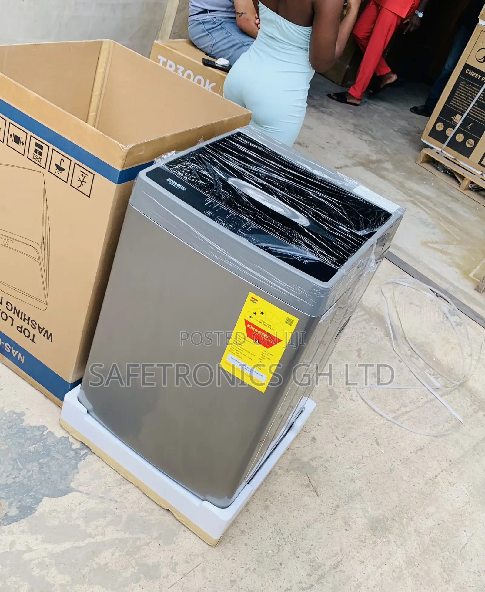 Neatly Sealed Nasco 7kg Top-Load Full Automatic Washing Machine