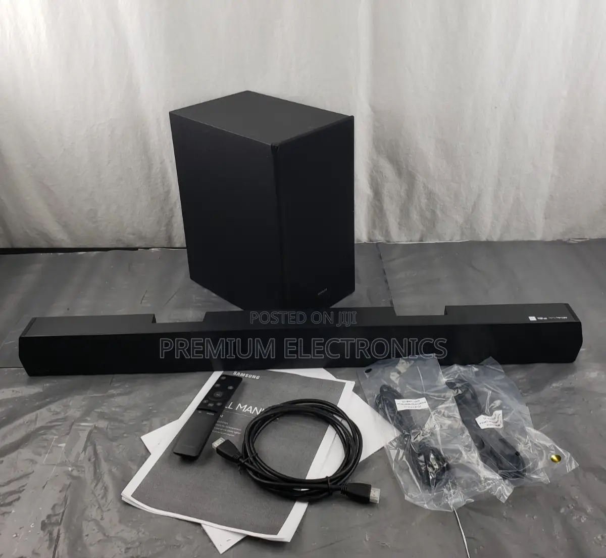 Samsung 2.1ch 210w Soundbar With Wireless Subwoofer - Black Hw-C43m